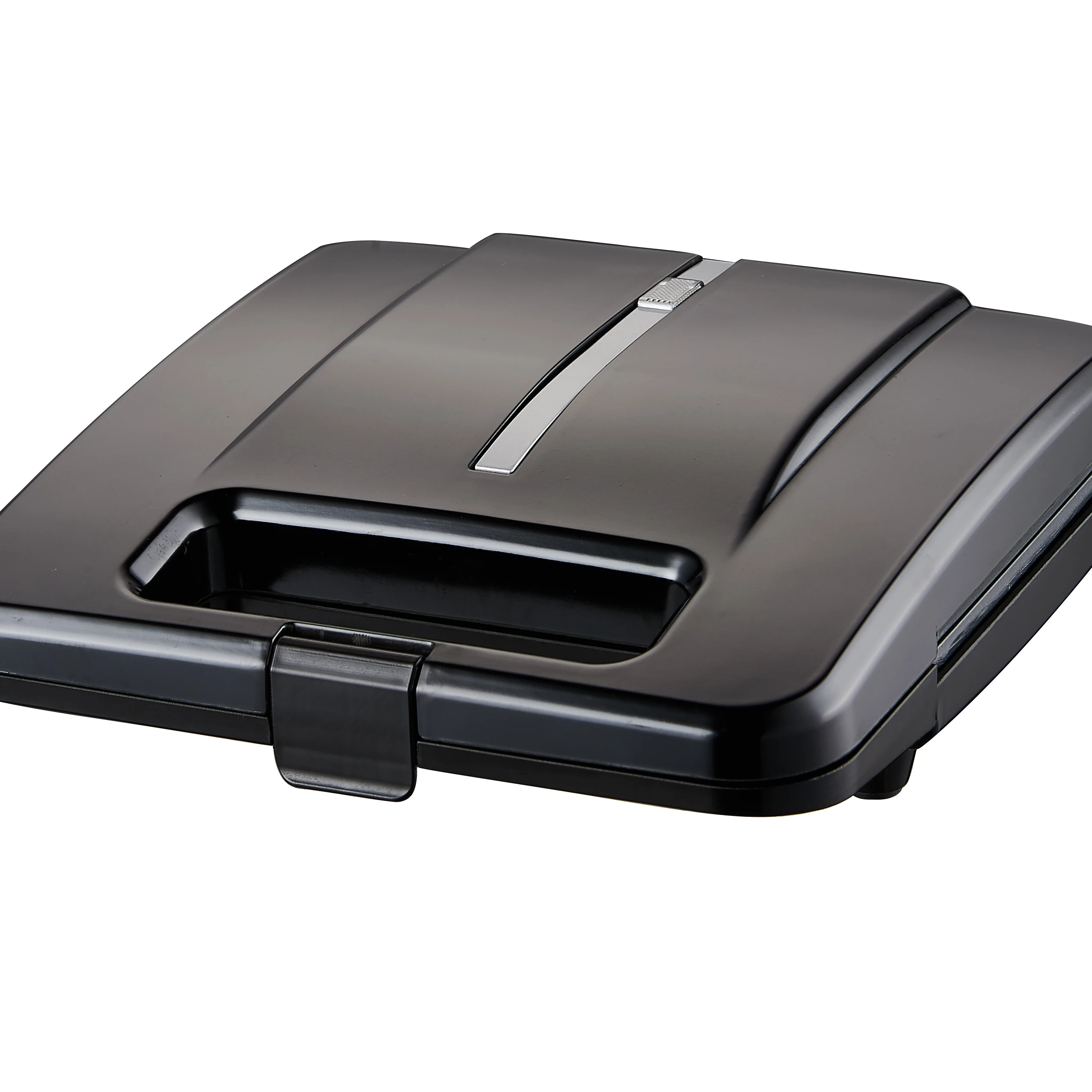 Cool touch housing changeable plate non stick sandwich waffle maker breakfast maker