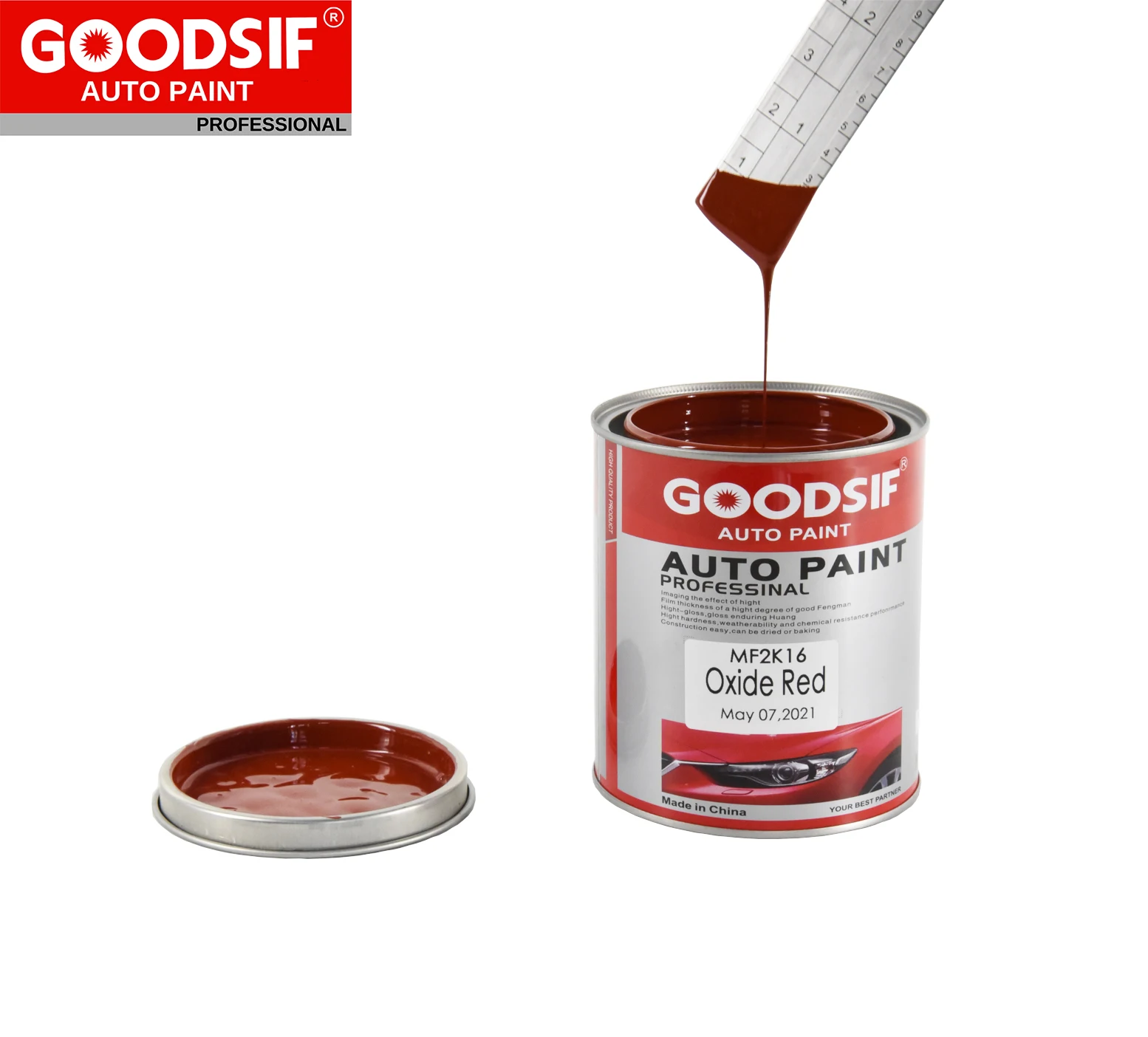 Good coverage auto paint 2k solid color paint for car repair