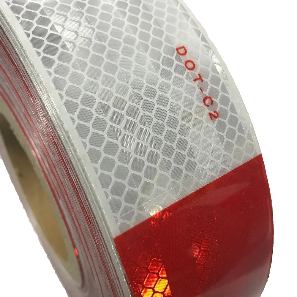 Glow in the dark DOT-C2 Reflective Sticker Reflective Tape for Heavy Vehicles for Road Safety