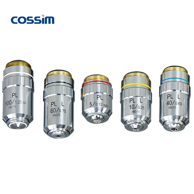 PLL 10X Ахроматический микроскоп с большим рабочим расстоянием, объектив для металлургического микроскопа