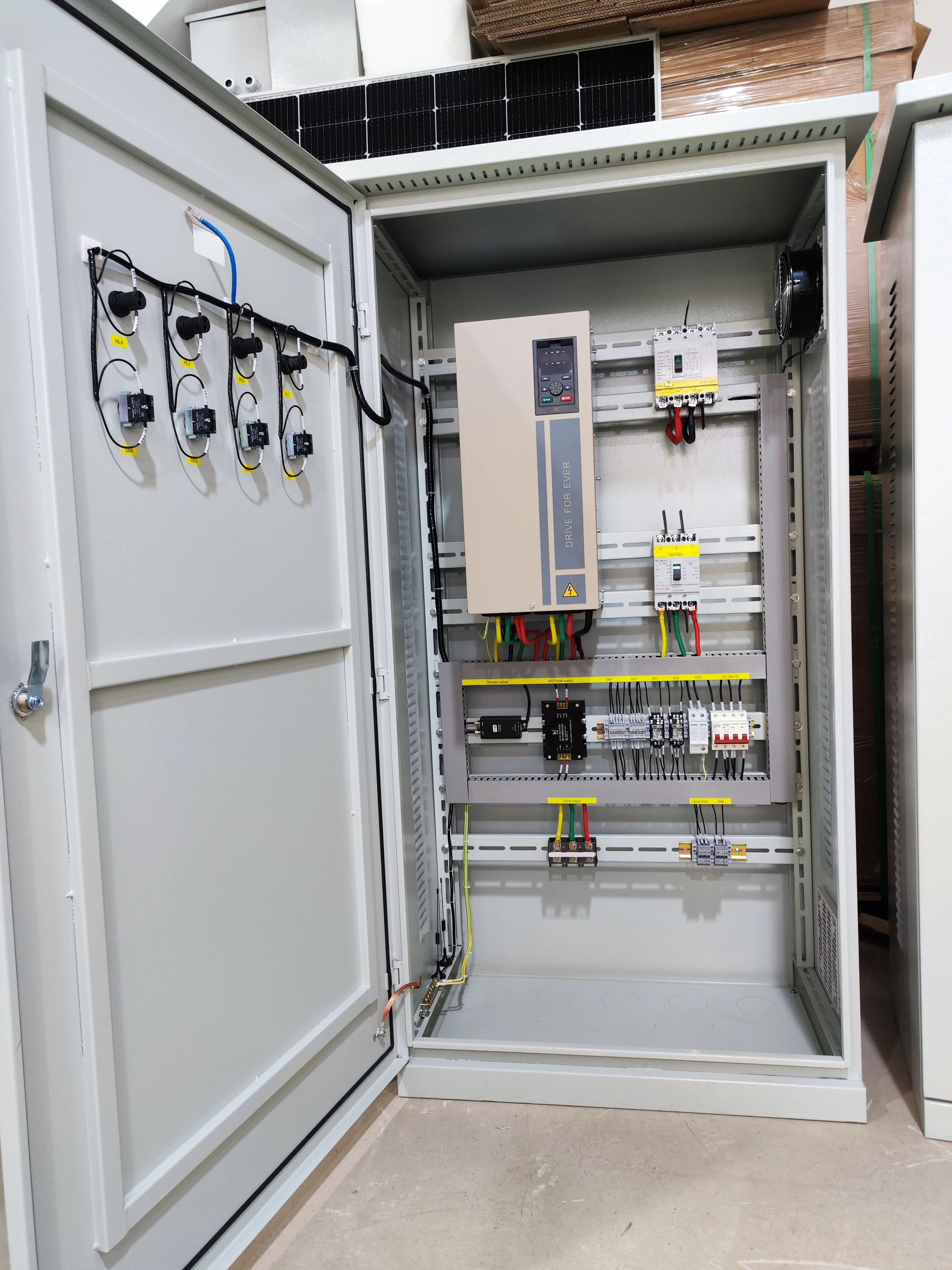 Veichi 75kw Inverter Pump Solar 480v Pompe Solaire Dc/Ac Solar Water Pump Vfd Drive For Motor