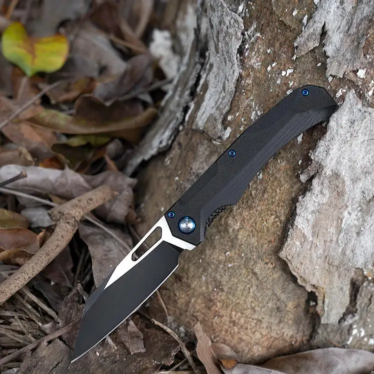 Multifunctional D2 portable stainless steel jackknife fruit knife outdoor tools high hardness knife