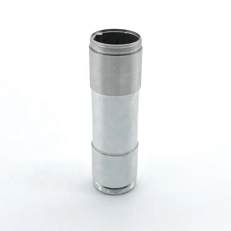 OEM Custom CNC Turning Parts Anodized 6063 Aluminum Alloy Round Tubes for Cosmetic Industry