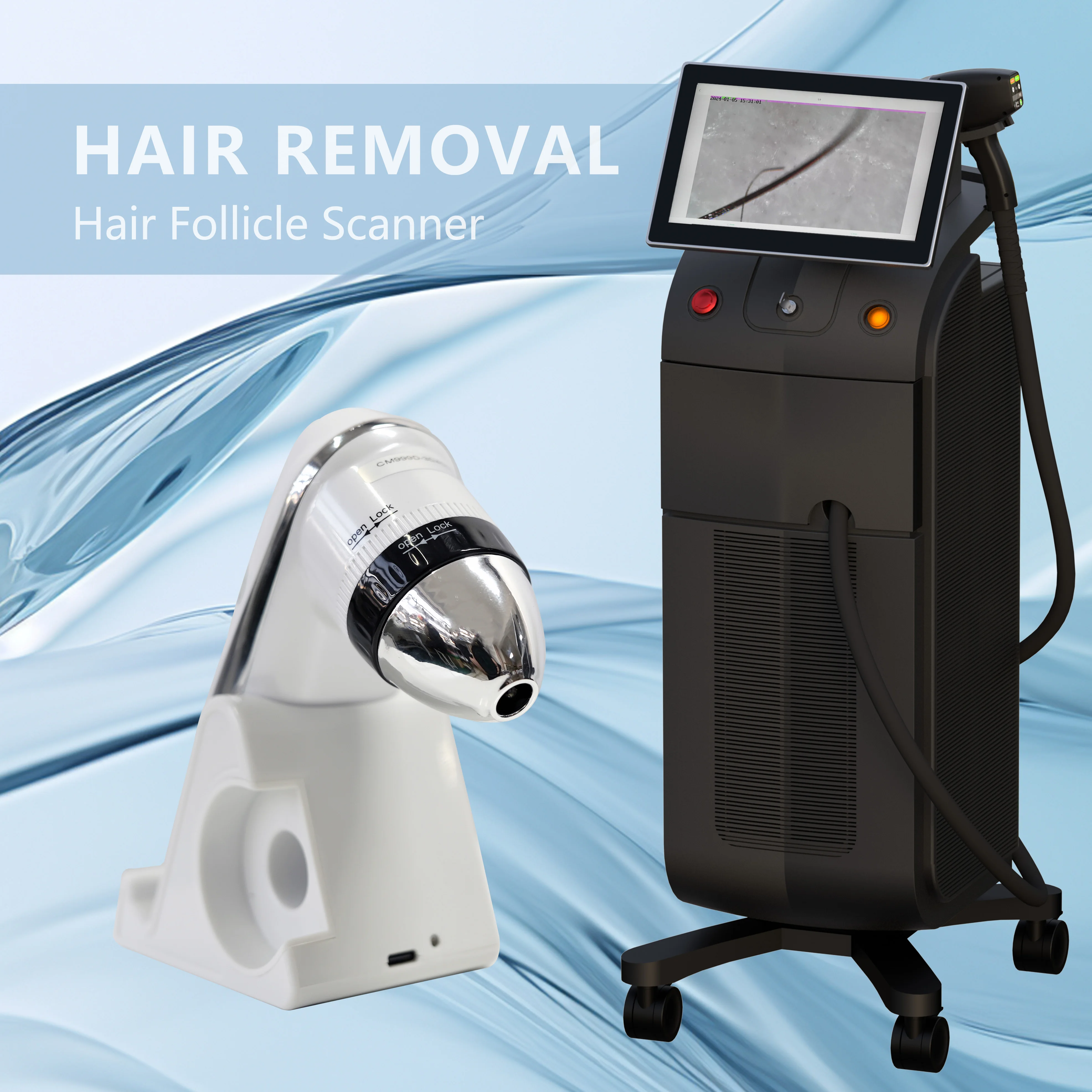 professional 755 808 1064 diode laser hair removal machine laser beauty equipment diode laser for aesthetic medicine