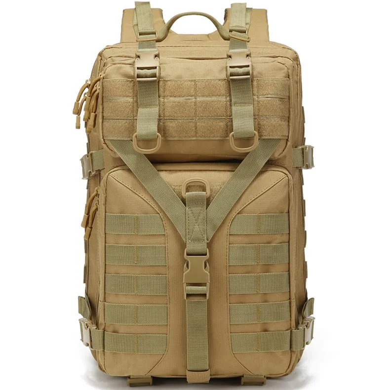 Waterproof  Tactical Backpack Nylon Lining Fashion Style External Frame Straps Carrying System Shoulder Strap