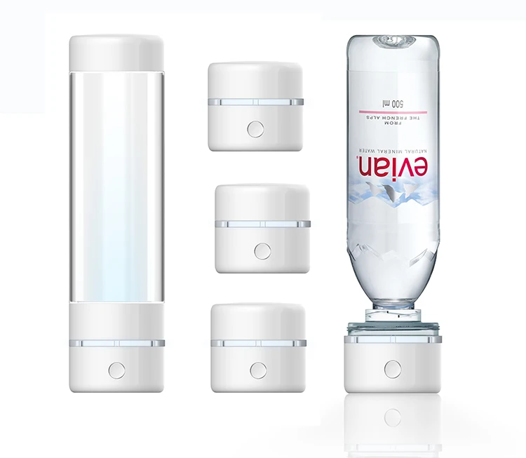 H2, богатый стакан, фильтр, стекло, чайник, портативный, водородный, пластиковый, щелочной, водородный, бутылка для воды