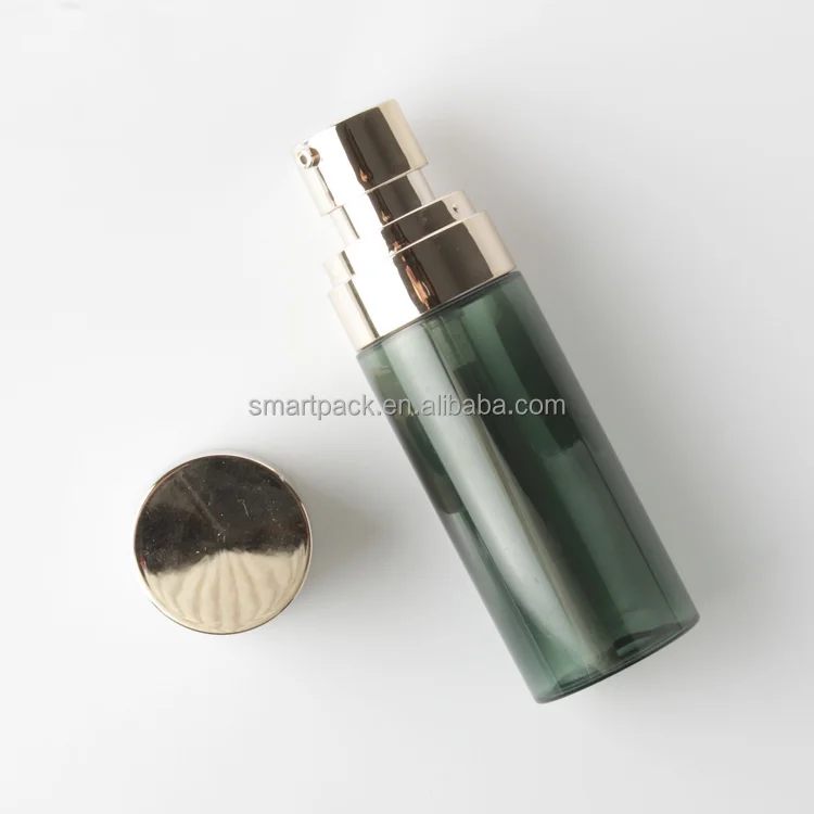 High quality thick plastic bottle skin care essential oil skin care moisturizer lotion packaging 100ml  tall thin bottle