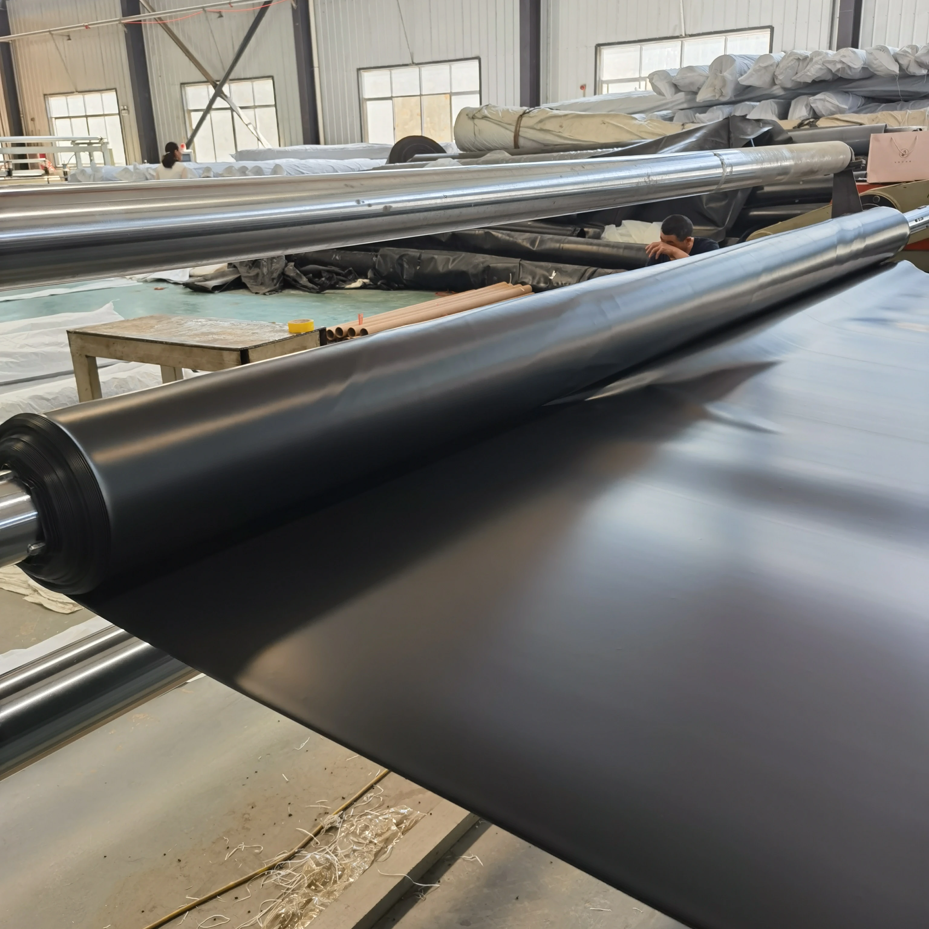 0,30 мм/0,50 мм/0,75 мм HDPE/LLDPE/LDPE geomembrane рыба/Креветки Пруд Лайнер