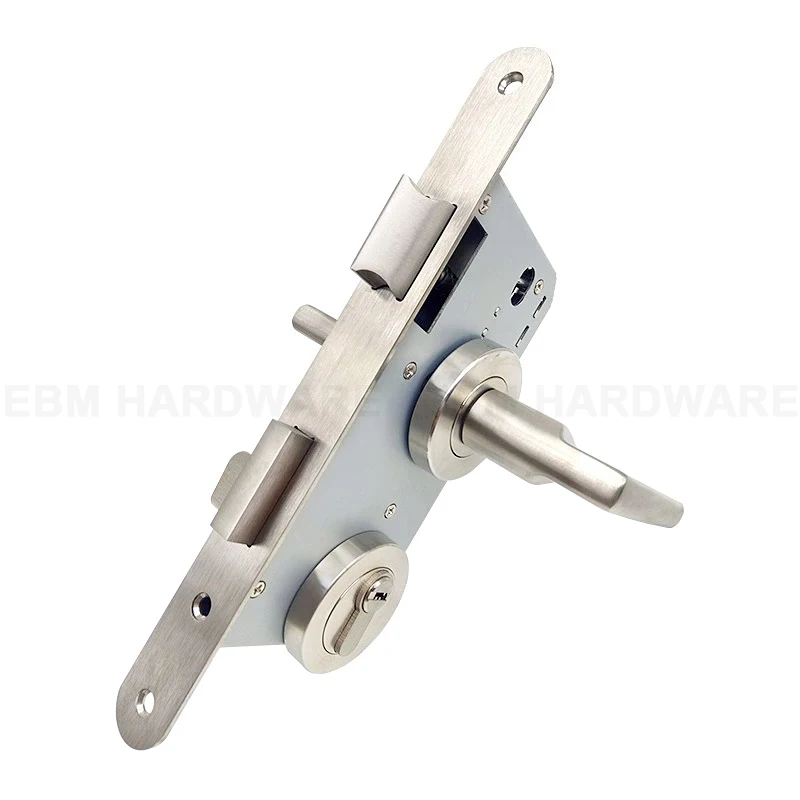 European standard  High Quality Safety Fire Rated Mortise Lockset and Handle Door Lock Metal Door Mortise Door Handle Lock