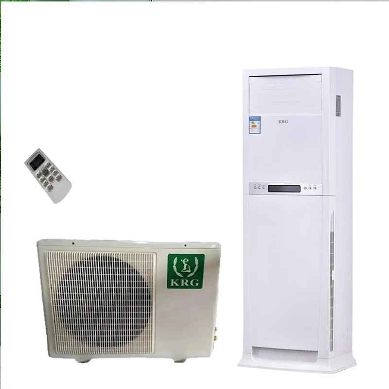 18000 btu 1.5 ton 2 hp floor standing airconditioner unit remote control for house&hotel 220v 50Hz fast cool OEM R410A