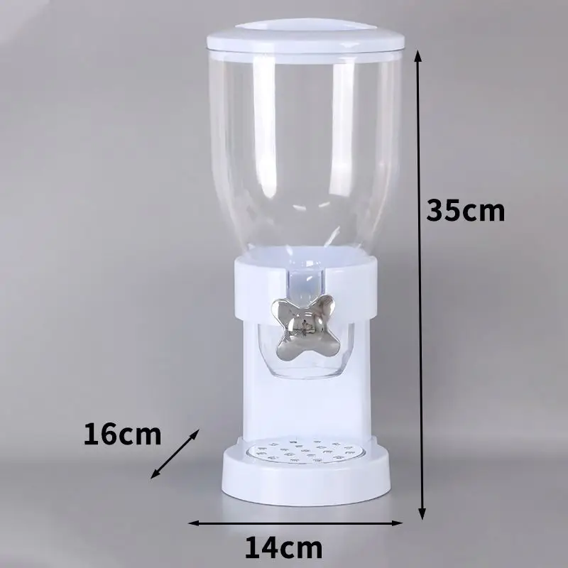 New Arrivals Wholesale Plastic Food Kitchen Double Head Upright Plastic Cereal Maker Bucket