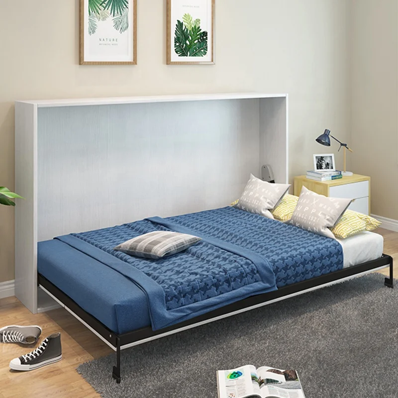 Lequan Horizontal manual disassembly frame saves space by folding wall Murphy bed mechanism