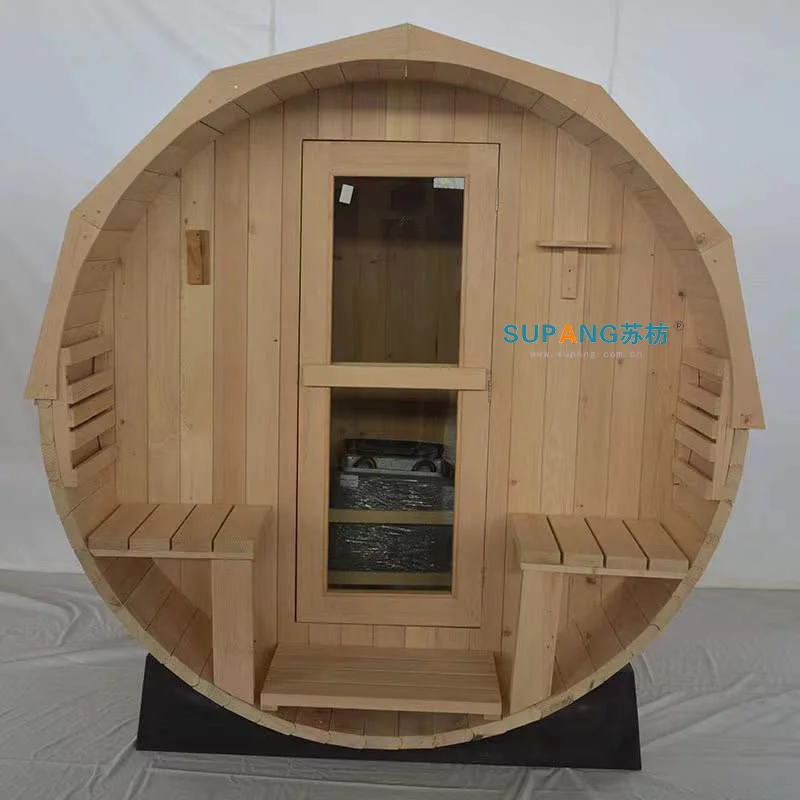 Indoor infrared sauna room  3-4 person Low EMF Volcanic stone sauna stove mobile at home far infrared sauna