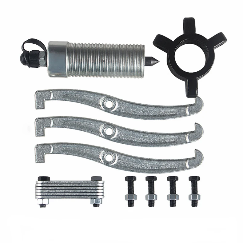 Split Type Integral Hydraulic Gear Puller Bearing Puller come with three jaw manual hydraulic pump