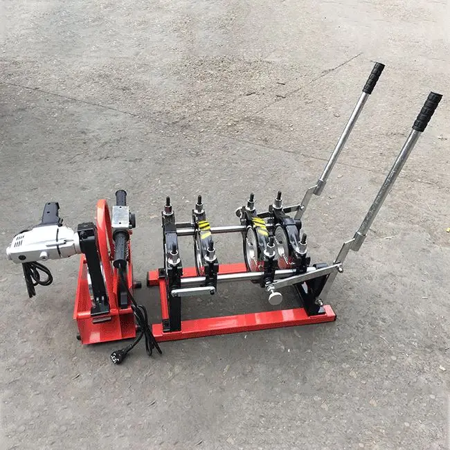 PFT40-160mm Manual Butt Fusion Welding Machine Plastic Pipe Welders PE HDPE Pipe Welding Machine