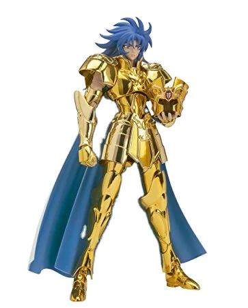 High Quality golden Japanese anime figure Saint Seiya resin action figure for sale