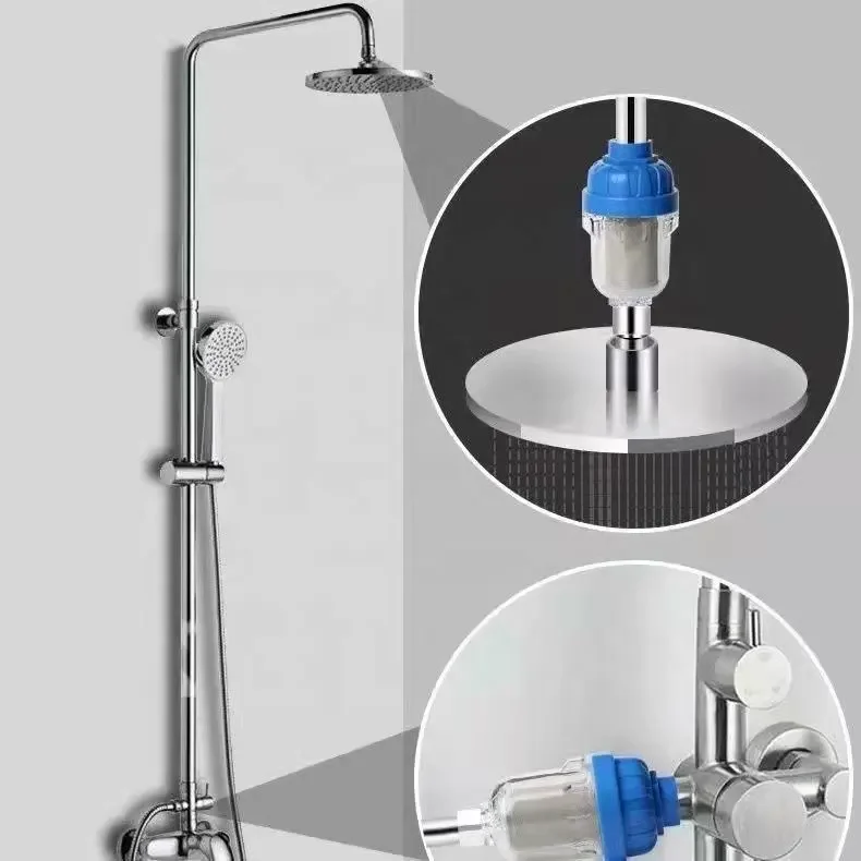 Water Filter Healthy Washing Bathing Undersink Water Purifier Water Purification System For Shower Bathroom Pre Filter