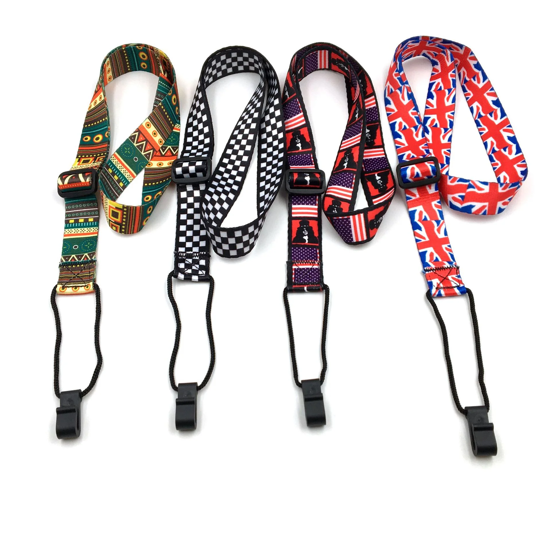 Guitar Ukulele Strap Neck Harness Belt Band Sound Hole Snap-on Ukulele Strap