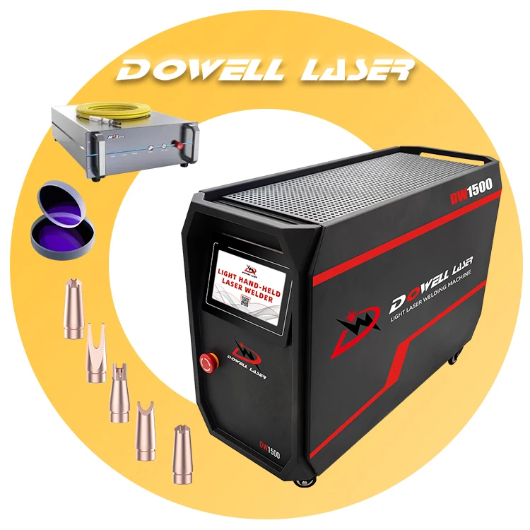 Manual Mini Portable Handheld Air-Cooled 3 In 1 1000w 1500w 2000w 3000w Fiber Laser Welding Machinery Welder Price For Aluminum