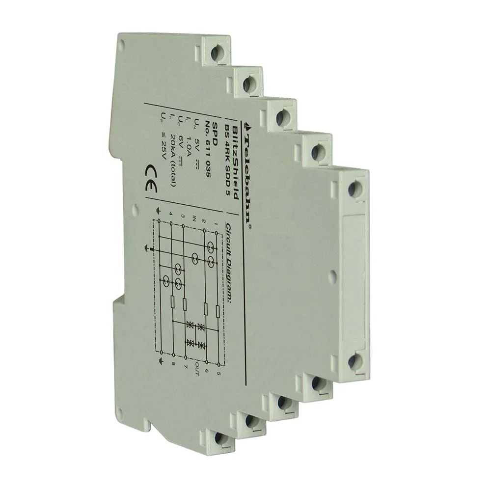 Телефон SPD телефонная линия lightning arrester RJ11 защита от перенапряжений