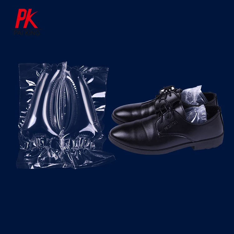 Eco Friendly Material Customized Shoe Holder Air Cushion Packaging For Shoes Easy To Tear Shoes Filler Packaging