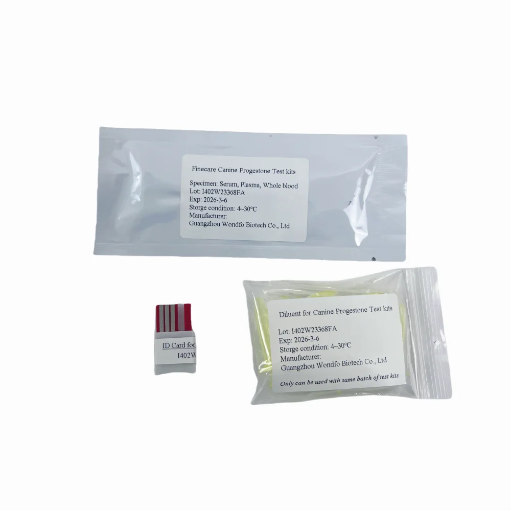 Wondfo Finecare тест на прогестерон для собак в цельной крови количественный cProg разведения YG101 YG102