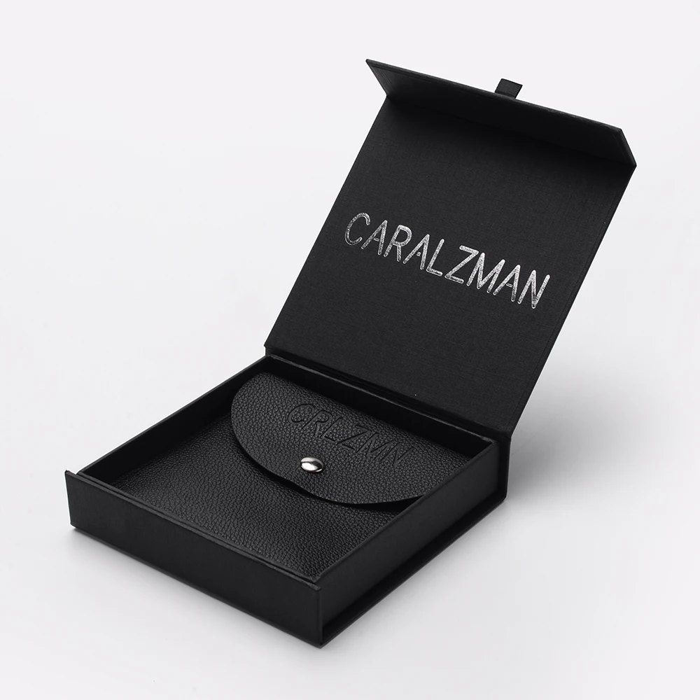 Картонная подарочная коробка с пеной и магнитной булавкой на заказ