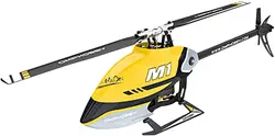 OMPHOBBY M1 RC Helicopters Dual Brushless Motors 6 Channel Mini RC Helicopter Direct-Drive 3D Helicopters-RTF for 14+