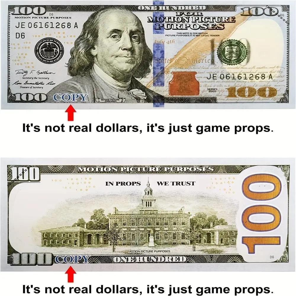 Party novelties 20 50 100 high quality real euro canada canadian pounds australian uk usa dollars movie paper prop money