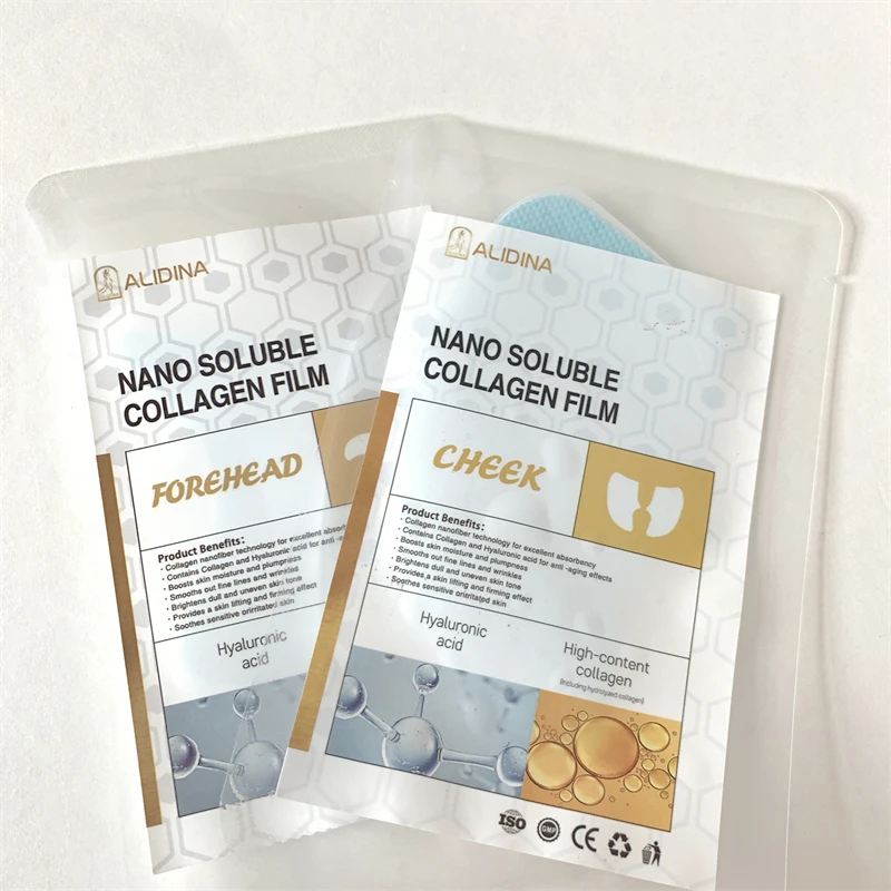 K Soluble Collagen Mask Kit Hydrolyzed Collagen Anti-aging Mask Water Soluble Facial Mask Face Lifting Prime Silk Collagen Film