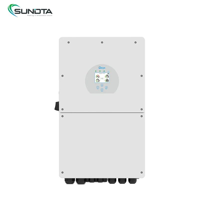 High Efficiency Deye SUN-12/14/16K-SG01LP1 12 KW 14KW 16KW Single Phase 3 MPPT Hybrid Inverter for Energy Storage