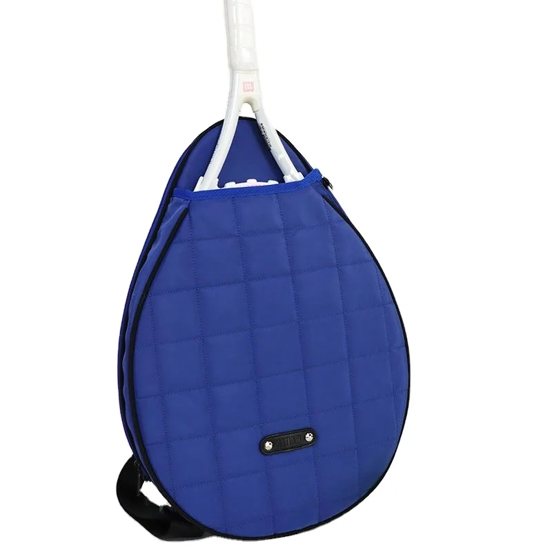 VULCAN pickleball backpack Tennis Crossbody Bag Chest Shoulder Purse Padded Quilted Sling Bag for Tennis Racket