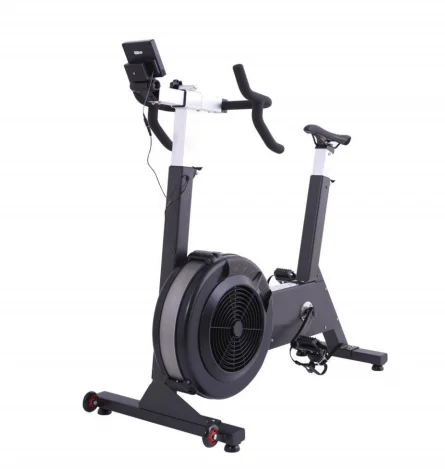 New button version screen smart wind resistance exercise bike fitness exercise bike