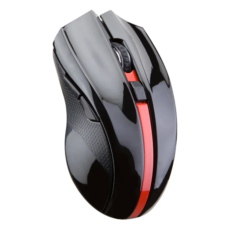 Wireless Cheap Optical Mouse 1600DPI  Anti-sweat Ergonomic Gaming Mouse 2.4Ghz  Office Gamers