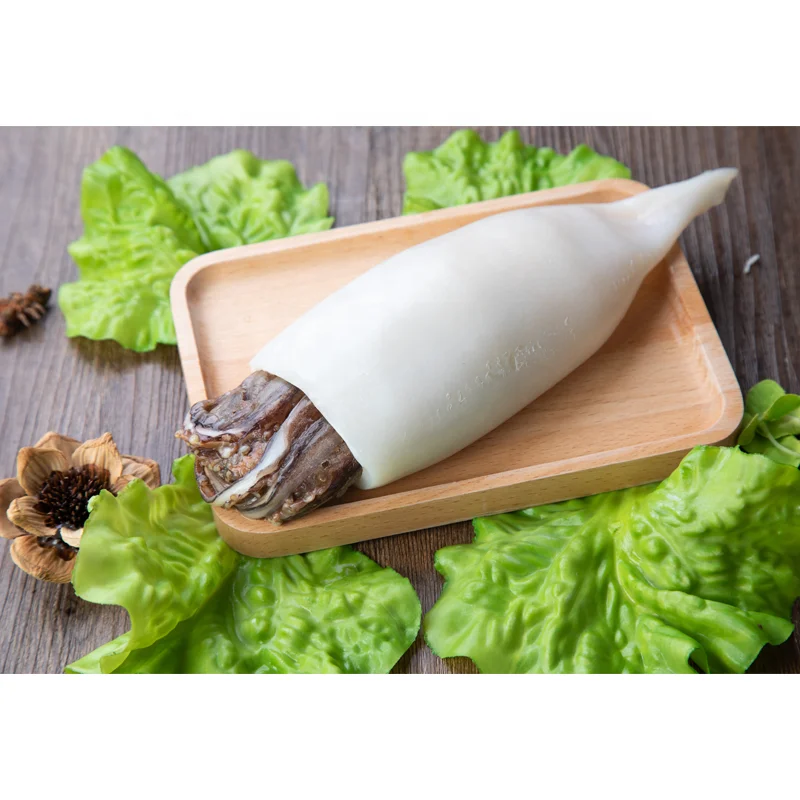 
Frozen stuffed squid tube with tentacles Frozen T+T SQUID TUBE 
