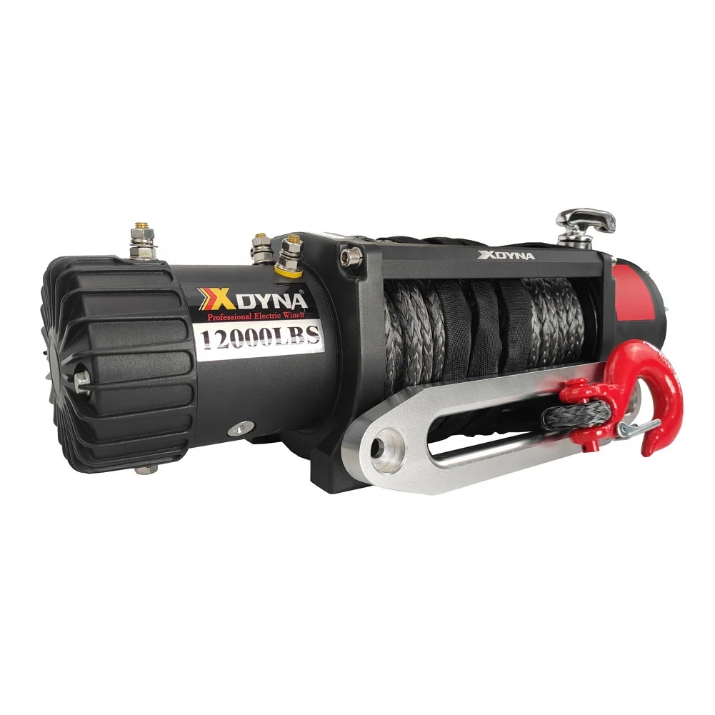 Электрическая лебедка XDYNA, 12000 фунтов, 4x4, 12 В, 24 В для внедорожников