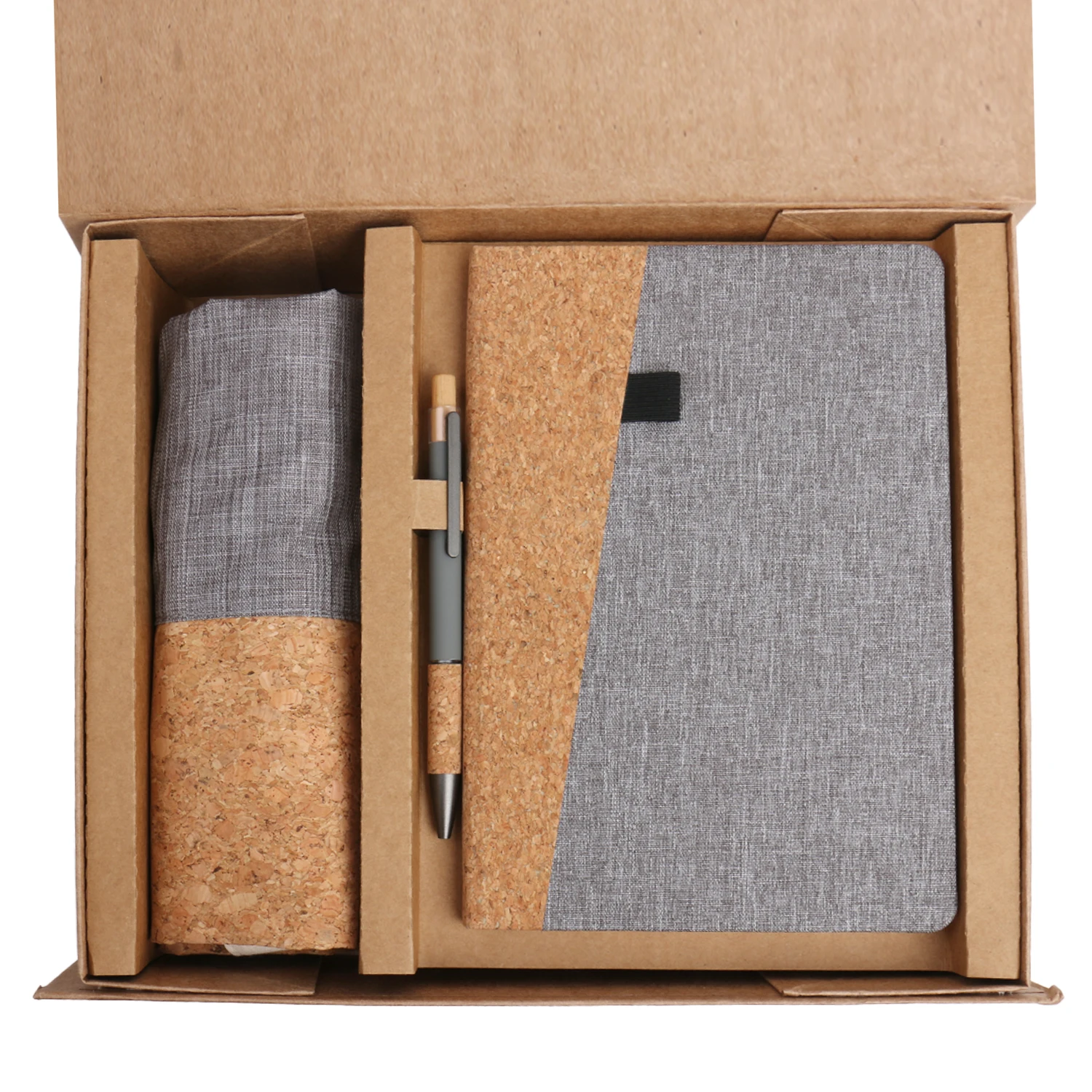 Wholesales Eco Friendly A5 Notebook Pen Bag Promotional Business Gift Sets With Logo Printing