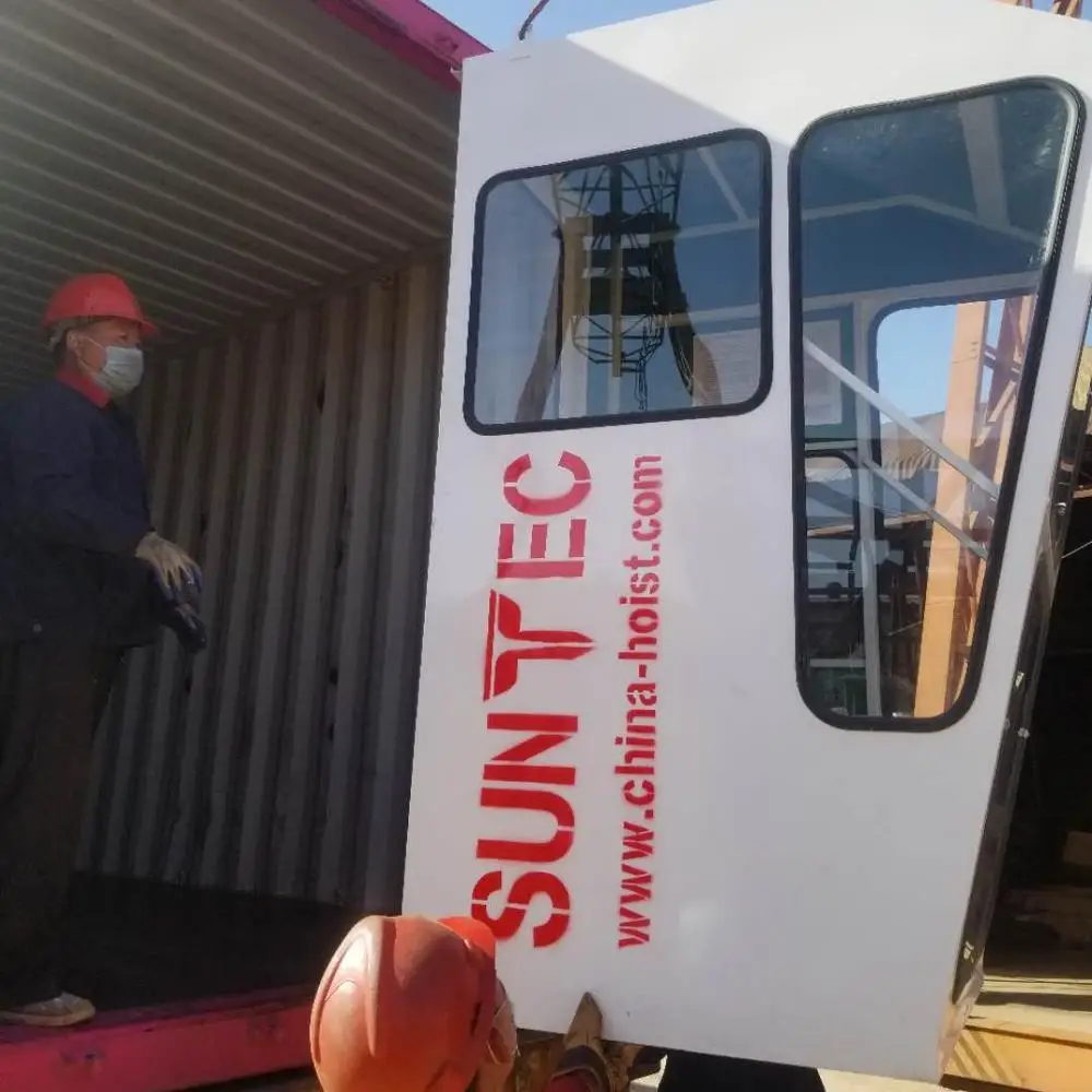 Небольшой башенный кран Suntec QTZ50 4810 4 тонны