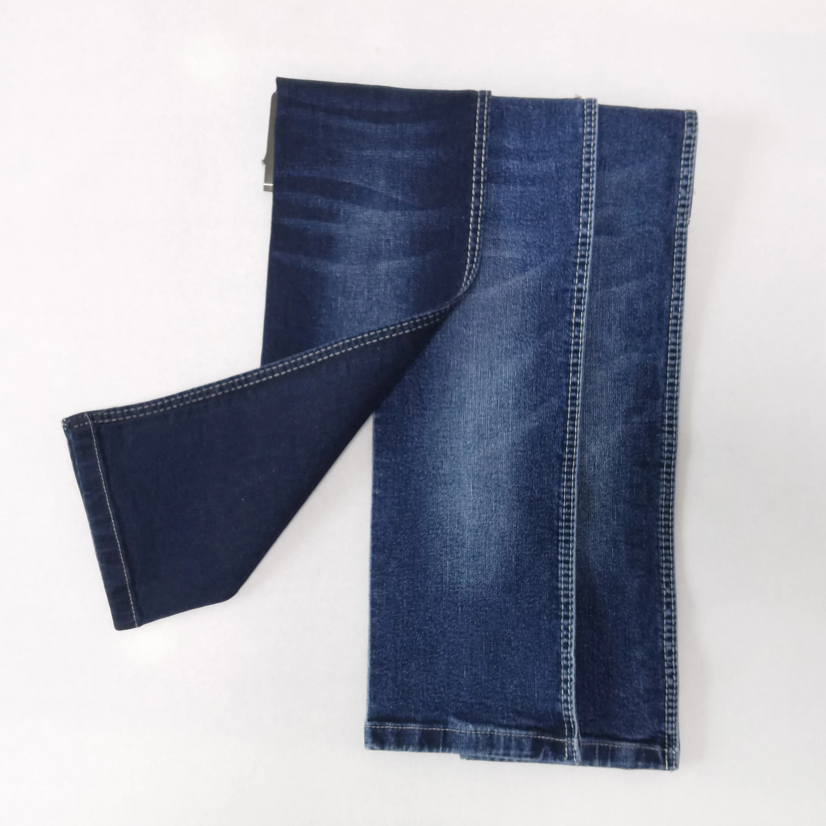 98.5%cotton 1.5%spandex comfort stretch warp slub denim jeans fabric