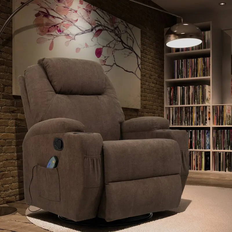  Moern Furniture Household Swivel Glider Reclining Chair Electric Power