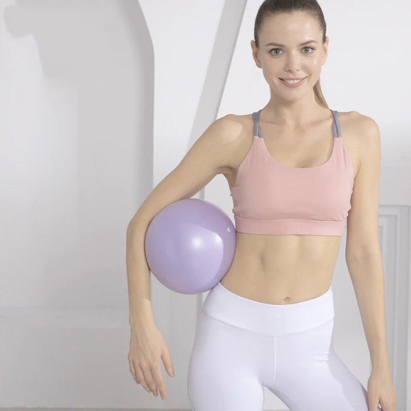 Mini Swiss Yoga Ball Fitness Pilates Balance Ball Shaping Gymnastics Female