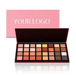 Customize Your Own Logo Christmas Makeup Eyeshadow Palette Private Label Eyeshadow Palette