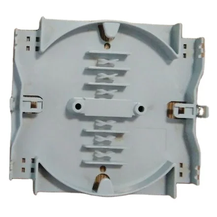 Splice Tray,12/24 Ports Fiber Optic Splice Tray ODF Support Max 48 Core Racks & Enclosure ABS or PC Max 36mm 24 Core