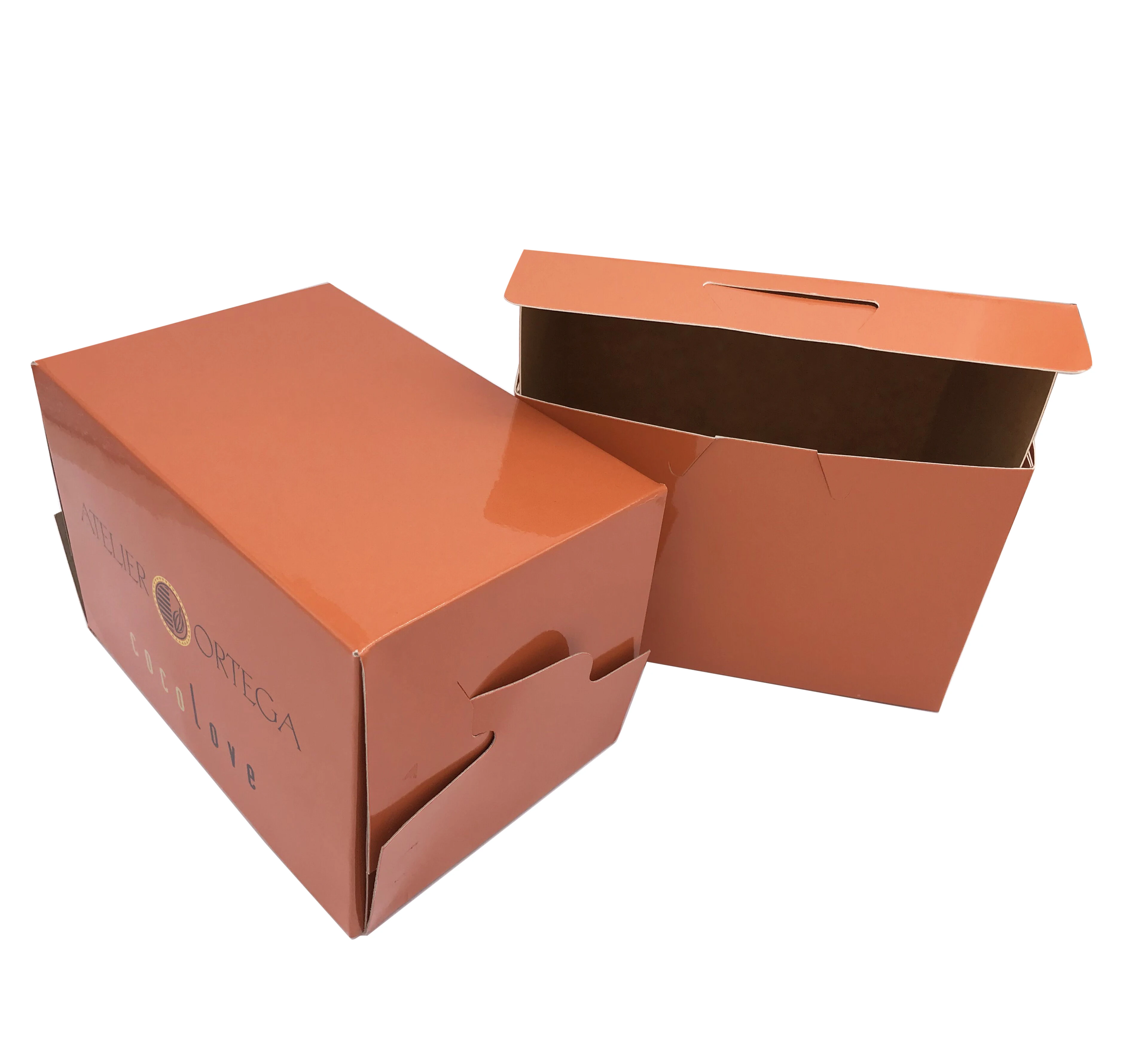 Transparent White and Pink Bakery Box Doughnut Box Cookies Brownies Pastry and Bread Boxes