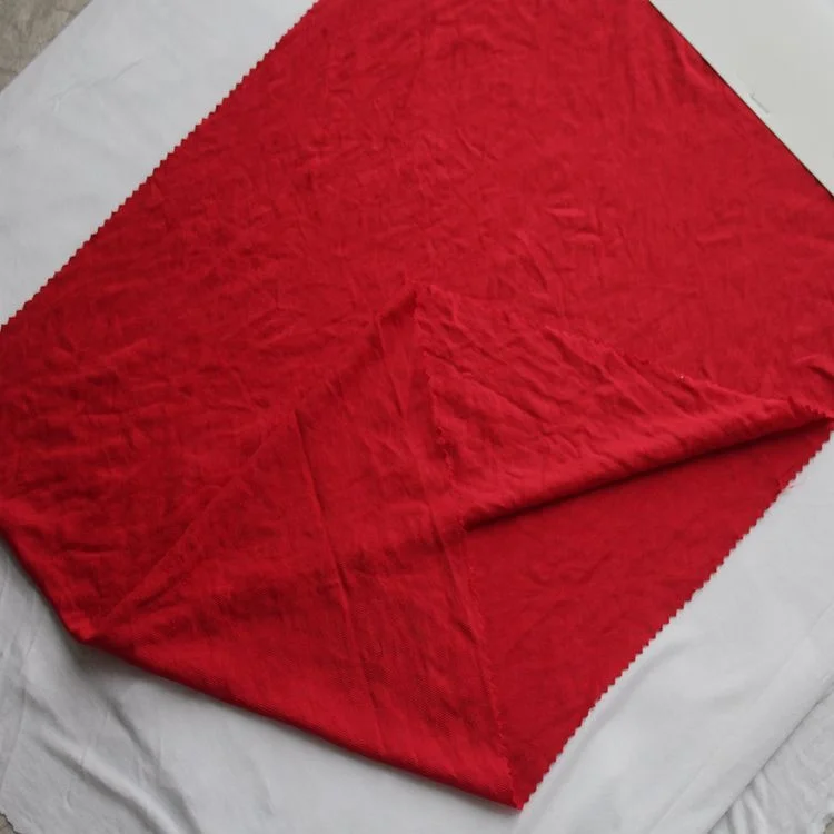 2022 breathable 100% recycle polyester knitted pique dyed fabric