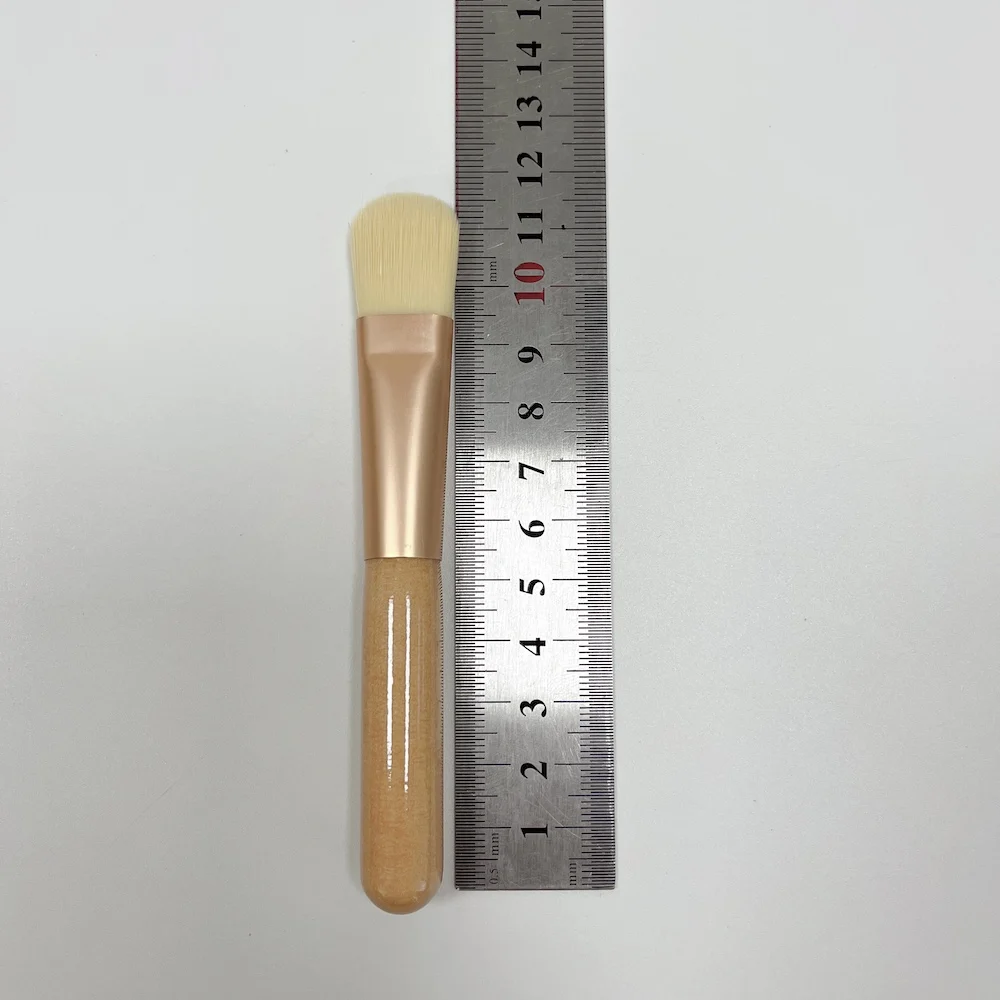 Mini Cute Smooth Silicone Face Mask Brushes Flexible Mud Mask Applicator Brush Tool with Short Transparent Handle Makeup Tools