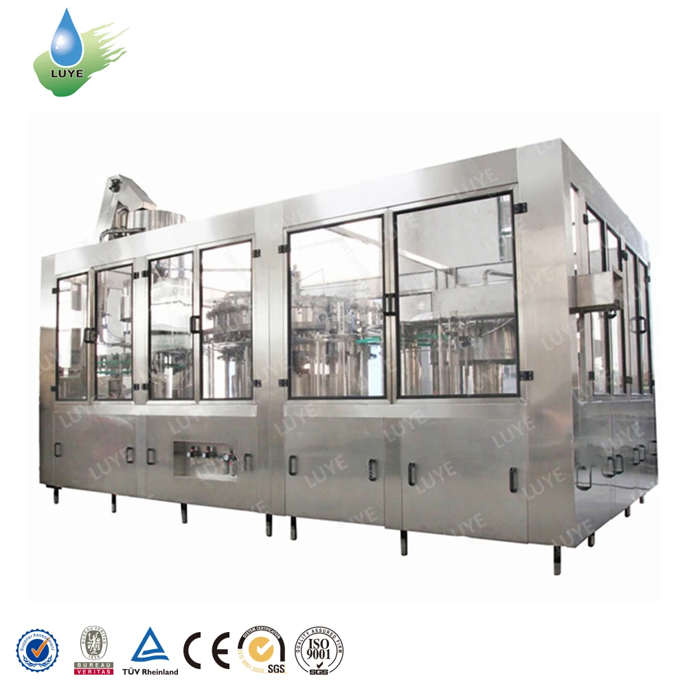 Wholesale china top coco cola filling machine small pet bottled carbonated drinks equipment for soft beverage