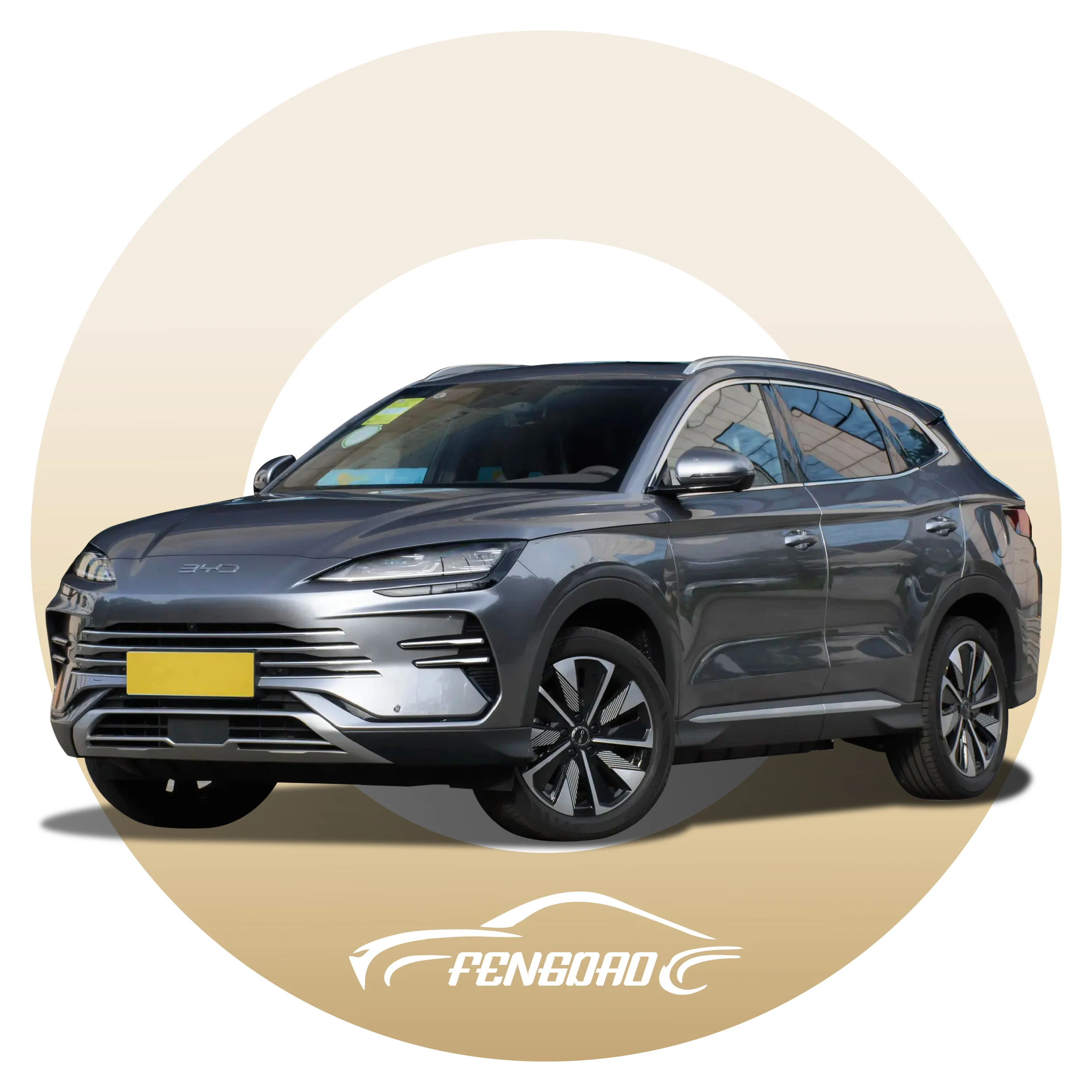 Депозит ЛУЧШЕЕ КАЧЕСТВО BYD Song plus dm-i 2025 новые энергетические транспортные средства высокоскоростной компактный внедорожник подключаемый Гибридный 60 км 91 128