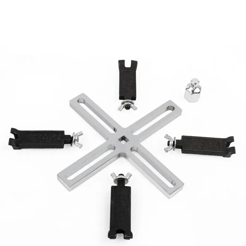 Adjustable Car Fuel Tank Lid  Remover Four-claw Fuel Tank Wrench Remove Spanner