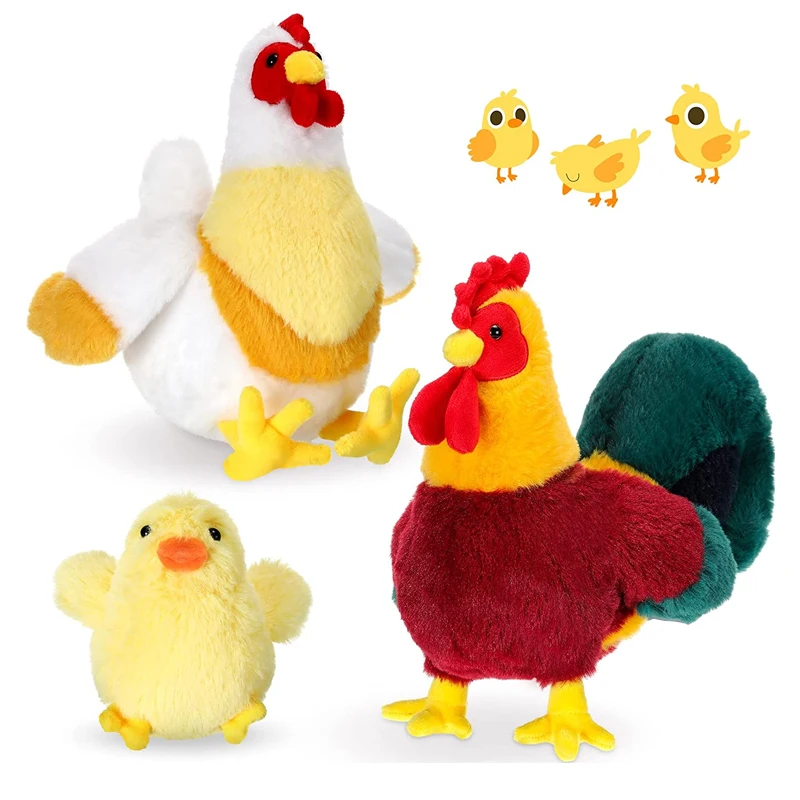 Popular Farm Animal Chicks And Baby Chicken Stuffed Chicken Stuffed Chicken Animal Plush Toys